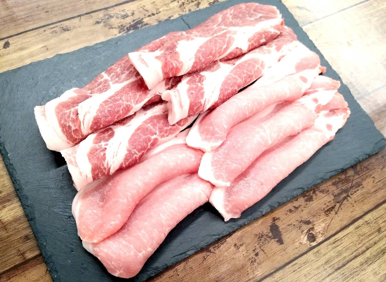 ロース・肩ロース詰め合わせ　焼肉用　各500g　黒箱　贈答用セット