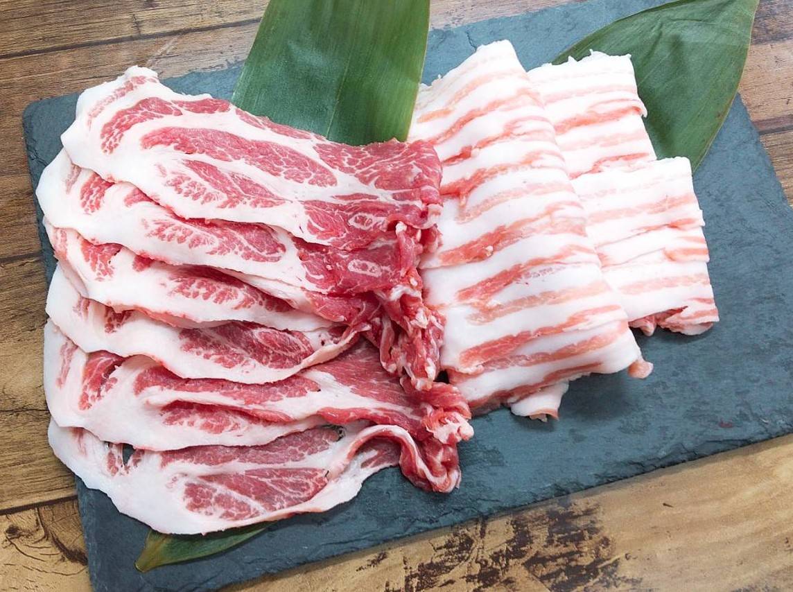 肩ロース・バラ肉しゃぶしゃぶ用　黒箱　贈答品セット